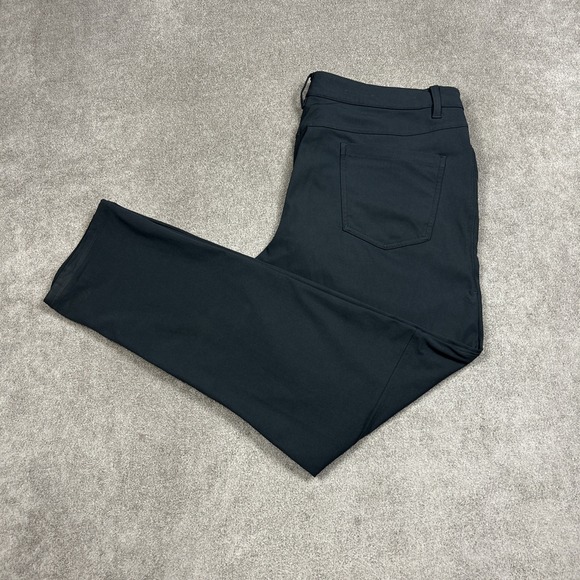 lululemon athletica Other - Lululemon ABC Classic-Fit 5 Pocket Pant 32L Warpstreme Mens 36 Gray Chino